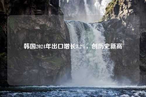 韩国2024年出口增长8.2%，创历史新高