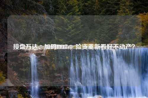 接盘万达、加码REITs，险资重新看好不动产？