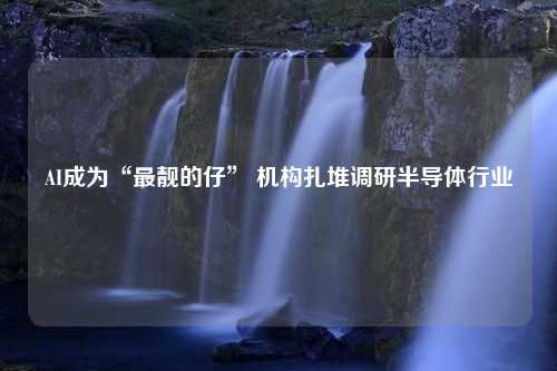 AI成为“最靓的仔” 机构扎堆调研半导体行业