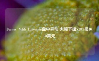 Barnes  Noble Education盘中异动 大幅下挫5.28%报10.58美元