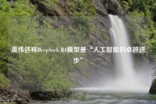 英伟达称DeepSeek R1模型是“人工智能的卓越进步”